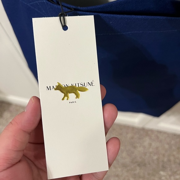 New Maison Kitsune Fox Head Tote - Picture 3 of 6